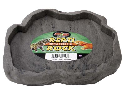 Mangeoire en plastique recyclé Reptirock