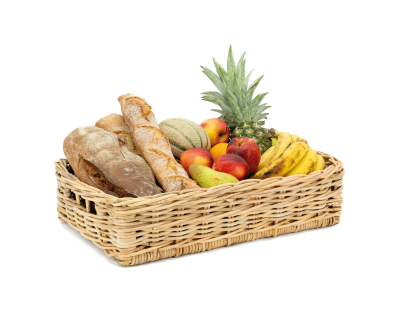 Manne en rotin naturel (Grand modèle)