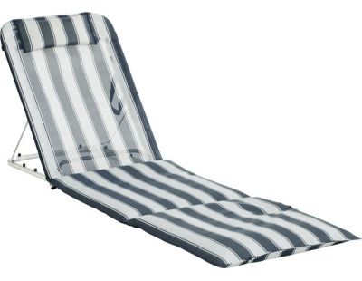 Matelas de plage et caldos Banasal (Rayé bleu)