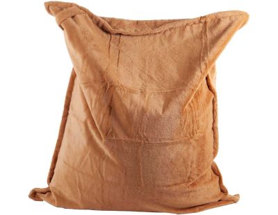 Maxi coussin fausse fourrure 110 x 130 cm (Cannelle)