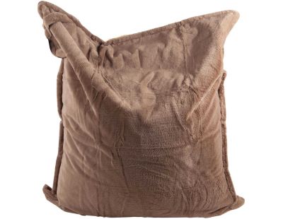 Maxi coussin fausse fourrure 110 x 130 cm (Sésame)