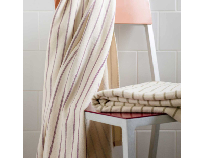 Maxi drap de bain en coton bio Marina 160 x 100 cm (Violet)