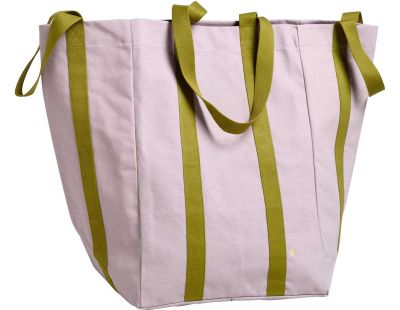 Maxi sac en coton bio Poppins 48 x 33 x 33 cm (Poivre rose)