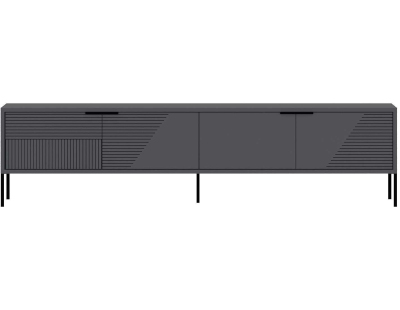 Meuble TV en aggloméré Dore (Anthracite)
