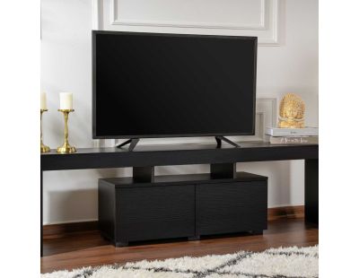 Meuble TV en aggloméré Enclave (Noir)