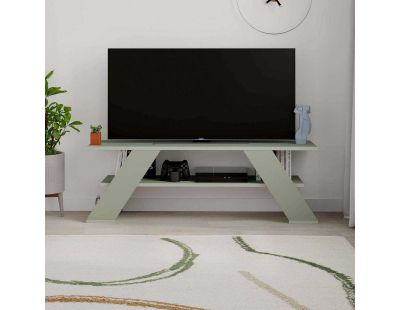 Meuble TV en aggloméré Farfalla (Vert)