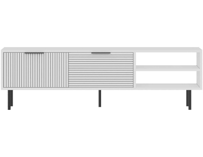 Meuble TV en aggloméré Venus (Blanc)