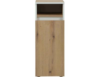 Meuble pour aquarium colonne 35 x 35 cm (Blanc)