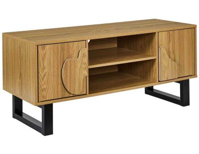 Meuble tv en bois et métal Calypso