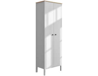 Meuble d'entrée en aggloméré Frannie (Etagères et patères)