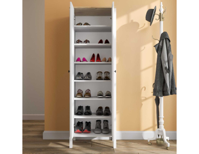 Meuble d'entrée en aggloméré Frannie (Rangement à chaussures)