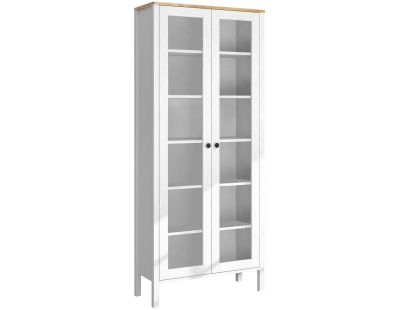 Meuble de rangement en aggloméré Frannie (Modèle 3 : 83 x 35 x 194 cm)