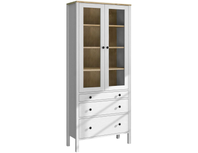 Meuble de rangement en aggloméré Frannie (Modèle 4 : 83 x 35 x 194 cm)