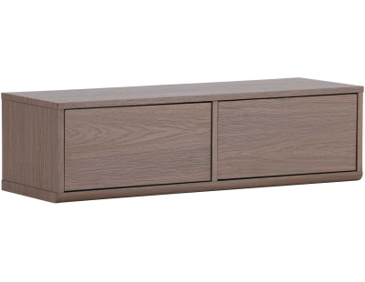 Meuble TV suspendu en MDF Dragh 100 x 35 x 28 cm