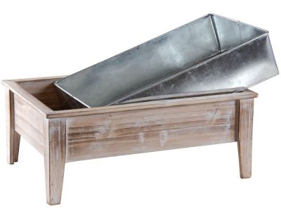 Mini carré potager en bois