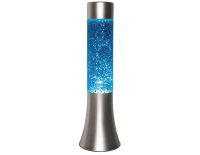 Mini lampe à poser en métal et verre Paillettes