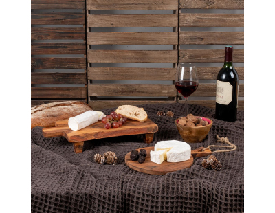 Mini planches à découper en acacier huilé (Lot de 6)