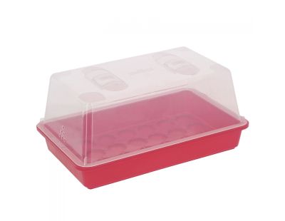 Mini serre non chauffante en plastique 38 x 24 x 19 cm Colors