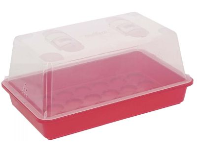 Mini serre non chauffante en plastique 38 x 24 x 19 cm Colors