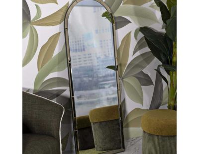 Miroir en MDF Baku 55 x 2 x 150 cm (Doré)