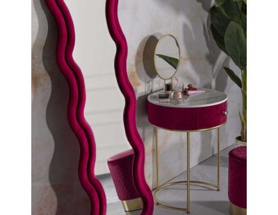 Miroir en MDF Emily 60 x 6 x 160 cm (Fuschia)