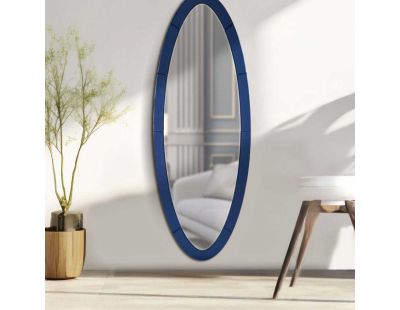 Miroir en MDF Oslo 55 x 2 x 150 cm (Bleu)