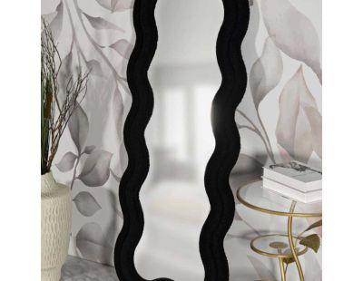 Miroir en MDF Teddy 60 x 4 x 160 cm (Noir)