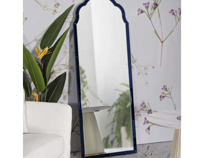 Miroir en MDF bleu Tangier (55 x 2 x 150 cm)