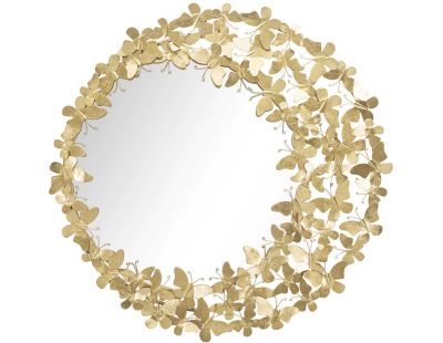 Miroir en métal Butterfly wind 81.5 x 3.5 cm