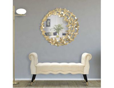 Miroir en métal Butterfly wind 81.5 x 3.5 cm
