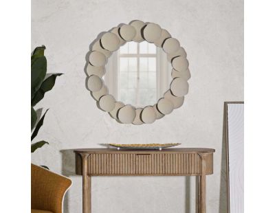 Miroir en métal Dune 85 x 7.5  x 85 cm