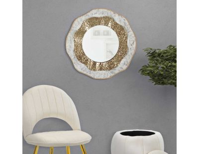 Miroir en métal Da Muro Shai 54.5 x 4.5 cm