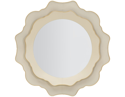 Miroir mural en métal Romantic 95 x 7 cm