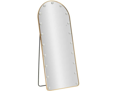 Miroir sur pieds avec led 3 couleurs Hollywood (Arc)