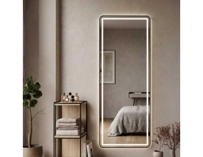 Miroir à poser avec bandeau led Léonie 70 x 170 cm (Rectangulaire)