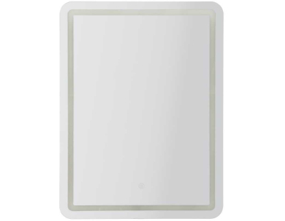 Miroir à poser avec bandeau led 3 couleurs 60 x 3.5 x 80 cm (Rectangulaire)