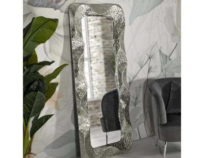 Miroir rectangulaire en métal Argelux (70 x 6.5 x 160.5 cm)