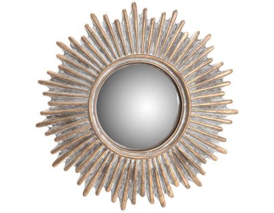 Miroir soleil en polyrésine Agathe 20 cm