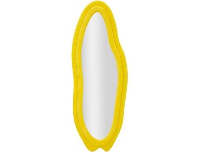 Miroir en verre et tissu Chanel 60 x 41 x 160 cm (Jaune)