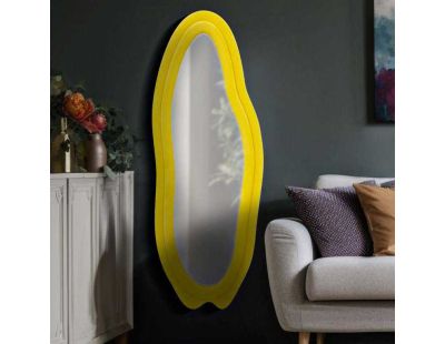 Miroir en verre et tissu Chanel 60 x 41 x 160 cm (Jaune)