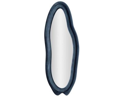 Miroir en verre et tissu Chanel 60 x 41 x 160 cm (Bleu)