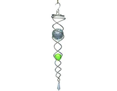 Mobile à vent design Crystal Tail (Vert)