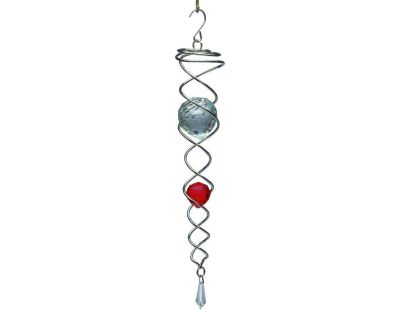 Mobile à vent design Crystal Tail (Rouge)