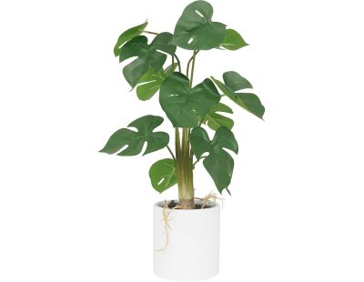 Monstera artificiel pot en céramique 50 cm