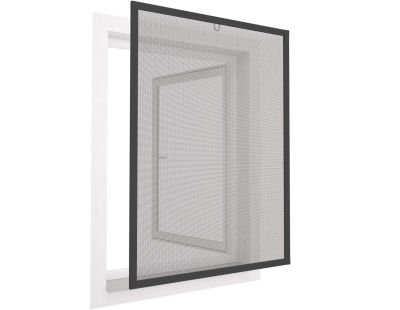 Moustiquaire pour fenêtre avec cadre en aluminium (max 120x140 cm)
