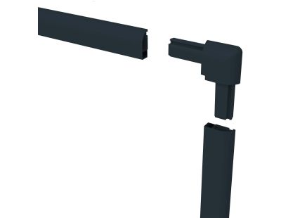 Moustiquaire pour fenêtre avec ressorts d'accrochage (100 x 120 cm)