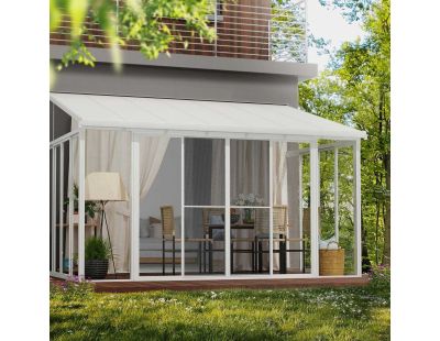 Moustiquaire pour véranda SanRemo (Blanc)