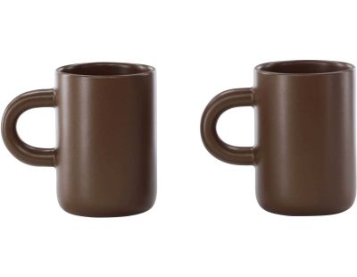 Mug en grès 33cl Active (Marron)