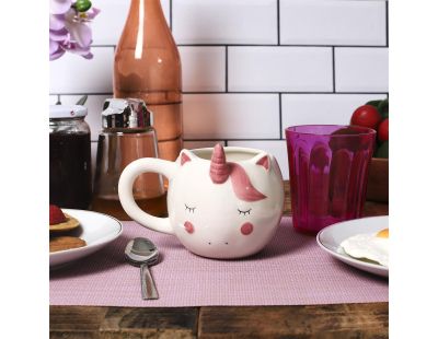 Mug licorne avec corne 40 cl