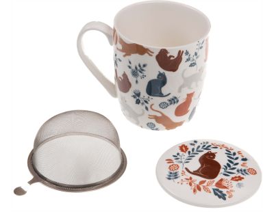 Mug en porcelaine imprimé avec filtre Léo